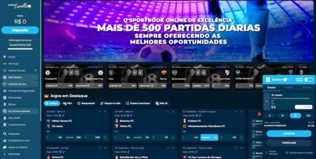 Relatório de apostas