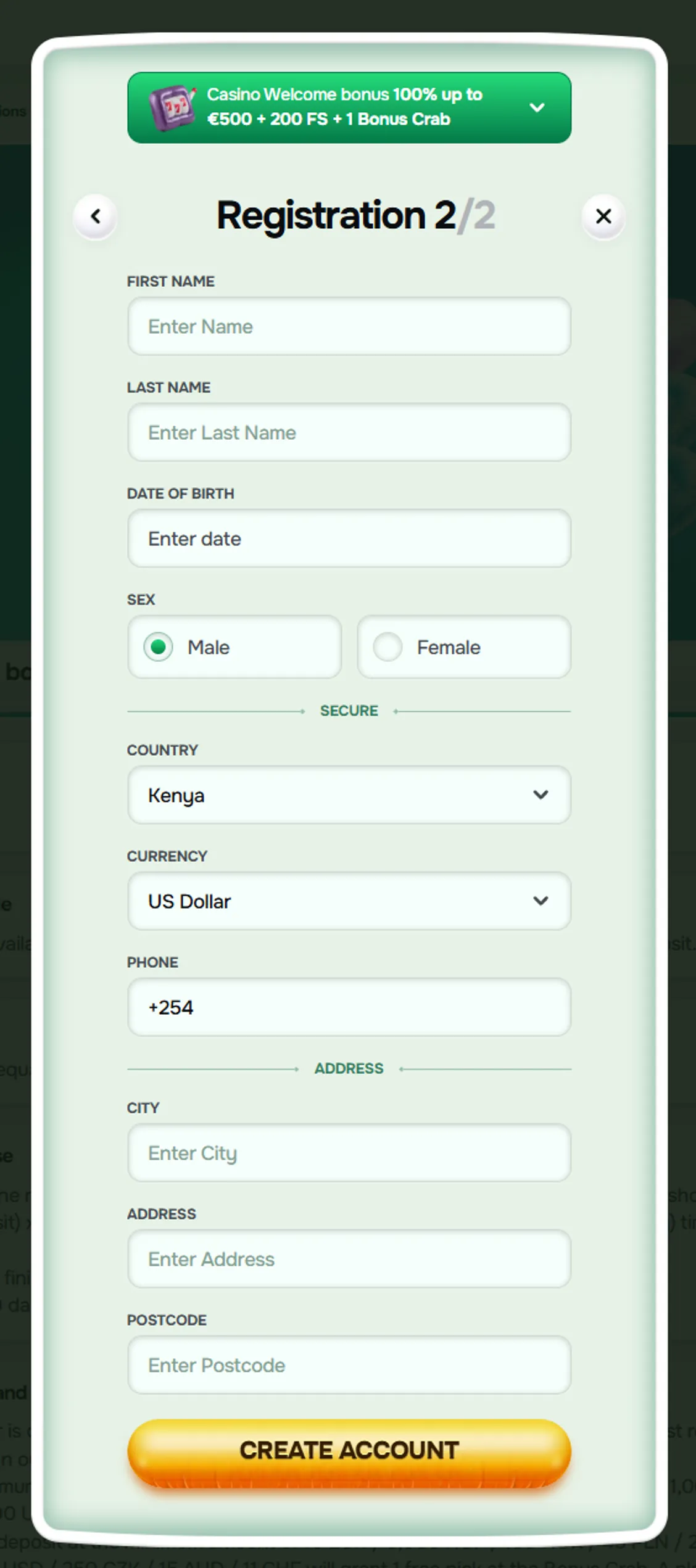Betting in sports
